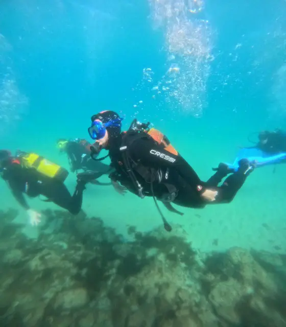 Bautismo de buceo en Tarifa