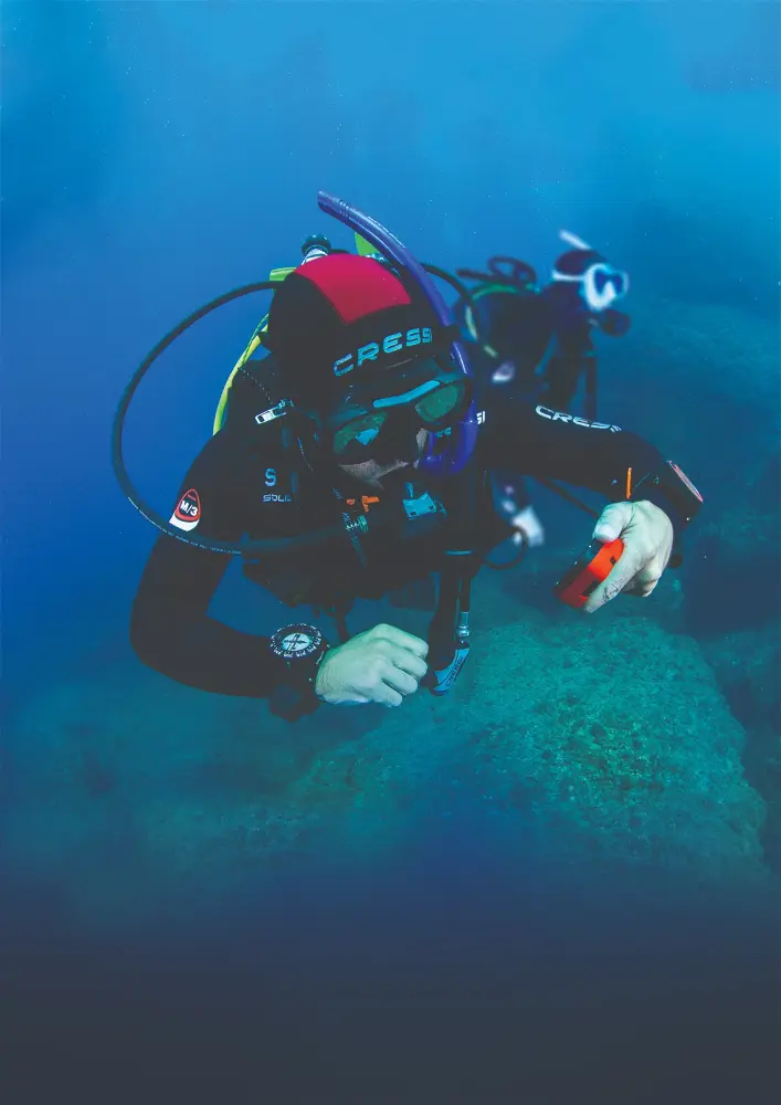 Guided dive for certified divers